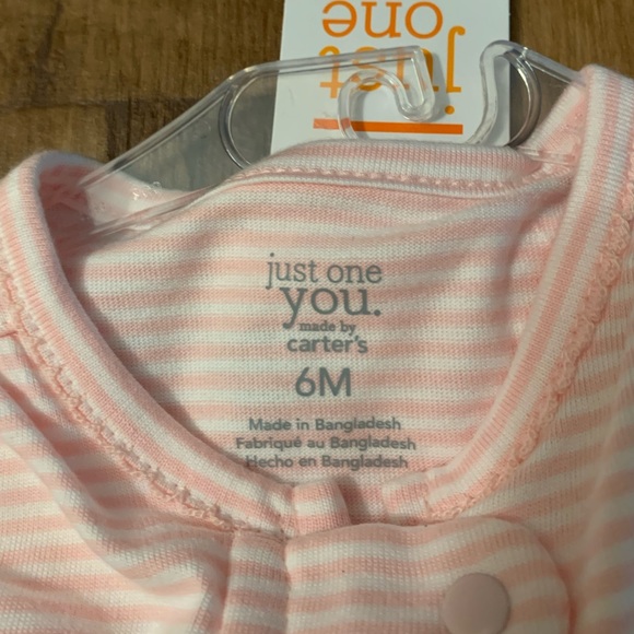 Pair of 2 - Carter’s Baby Girls Footie Onesies - Picture 5 of 5